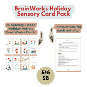 {LIMITED} BrainWorks Holiday Sensory Card Pack