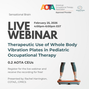 Lower torso of a person standing on a vibration plate