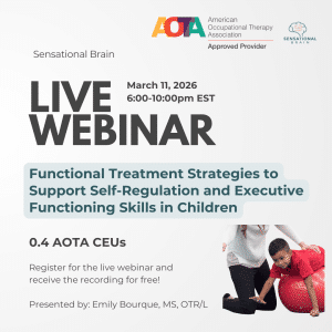 Therapist helping small child roll on his belly on a therapy ball